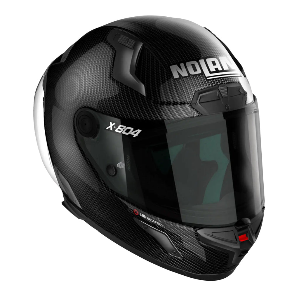 Nolan X-804 RS Puro 324 Motorcycle Race | Road Helmet (Carbon/Black)