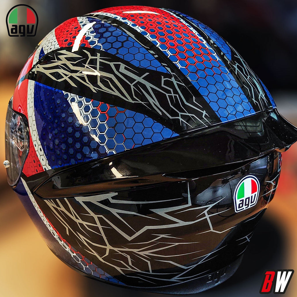 AGV K1-S Union Jack Motorcycle Full Face Helmet (UK Flag)