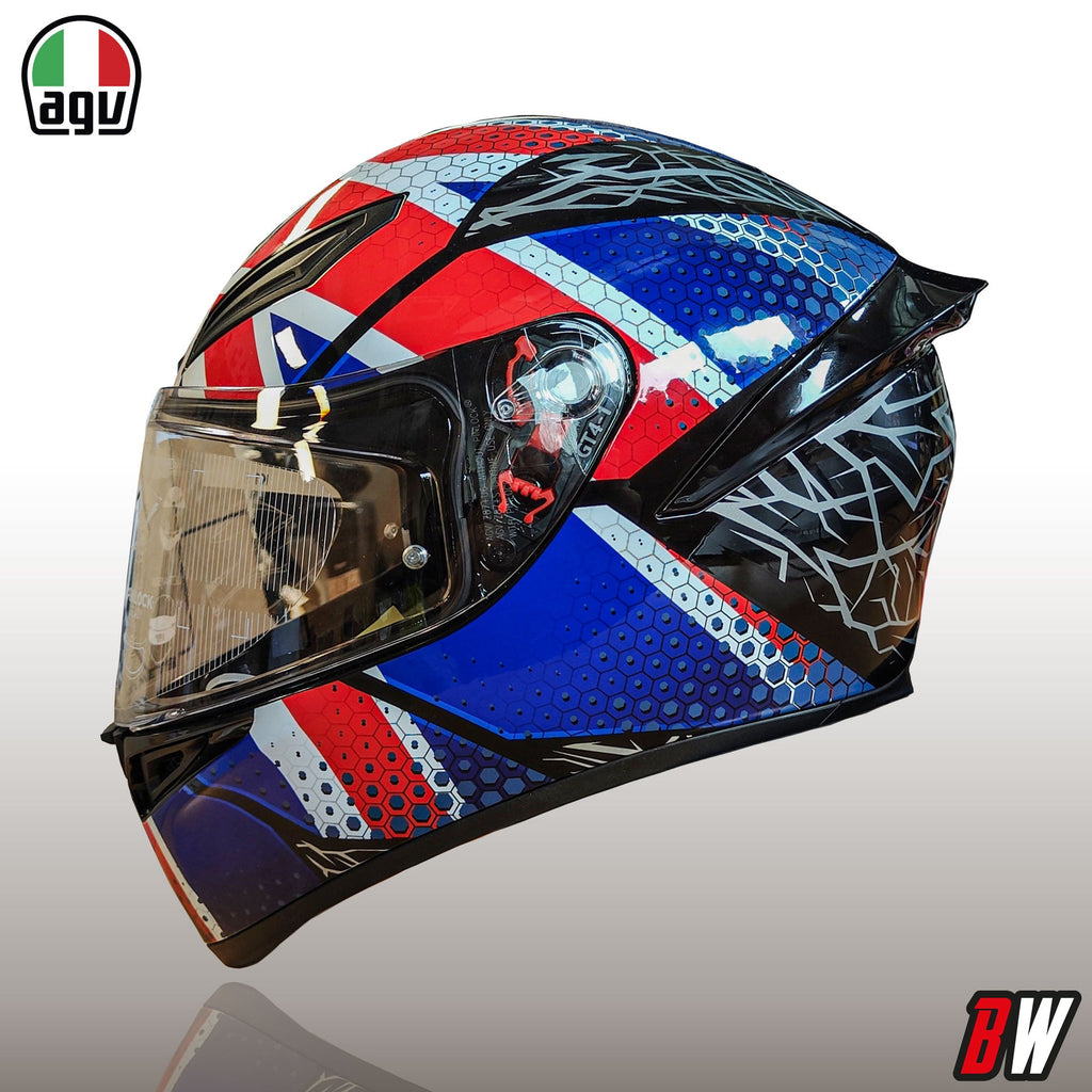 AGV K1-S Union Jack Motorcycle Full Face Helmet (UK Flag)