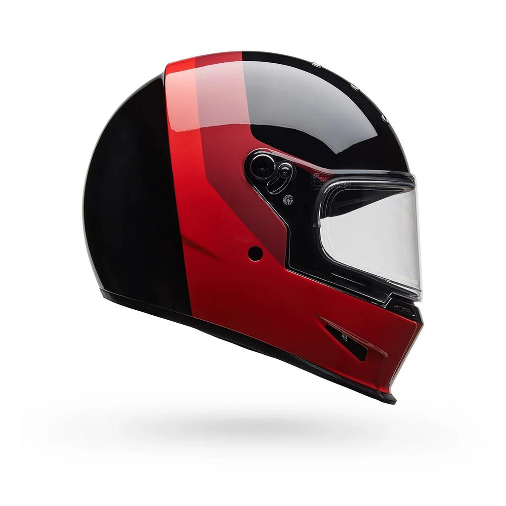 BELL ELIMINATOR MENACE Motorcycle Helmet (Red/Black)