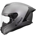 LS2 Motorcycle Road Helmet - FF820 Rapid 3 Solid (Matt Titanium)