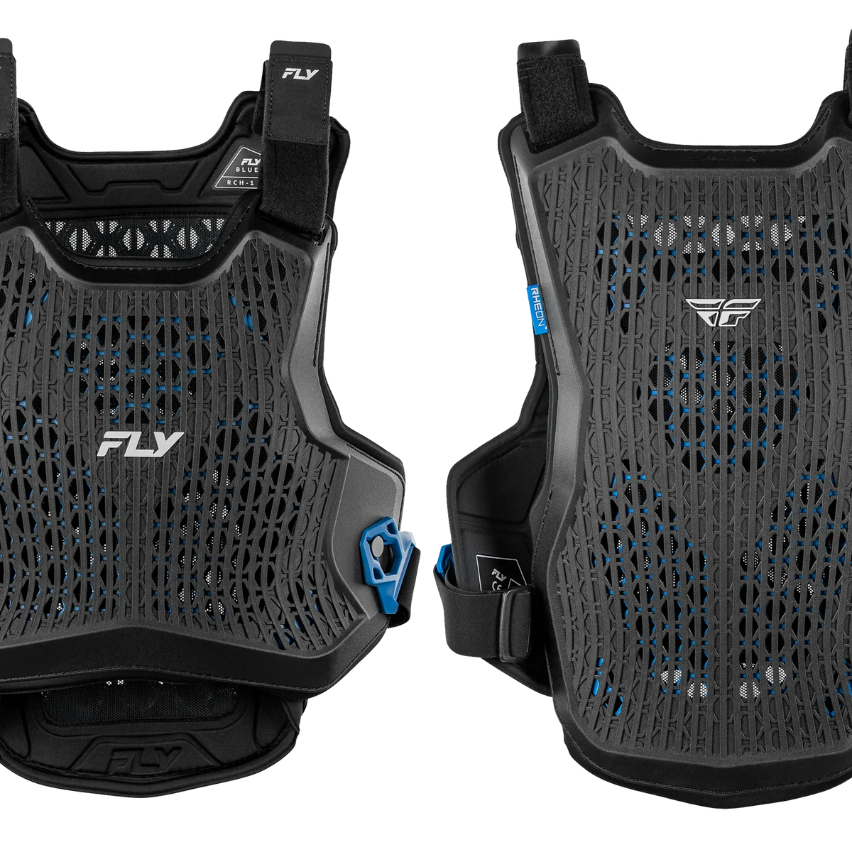 FLY Racing Blueprint RCH-1 MX Chest Protector CE1 (Black)