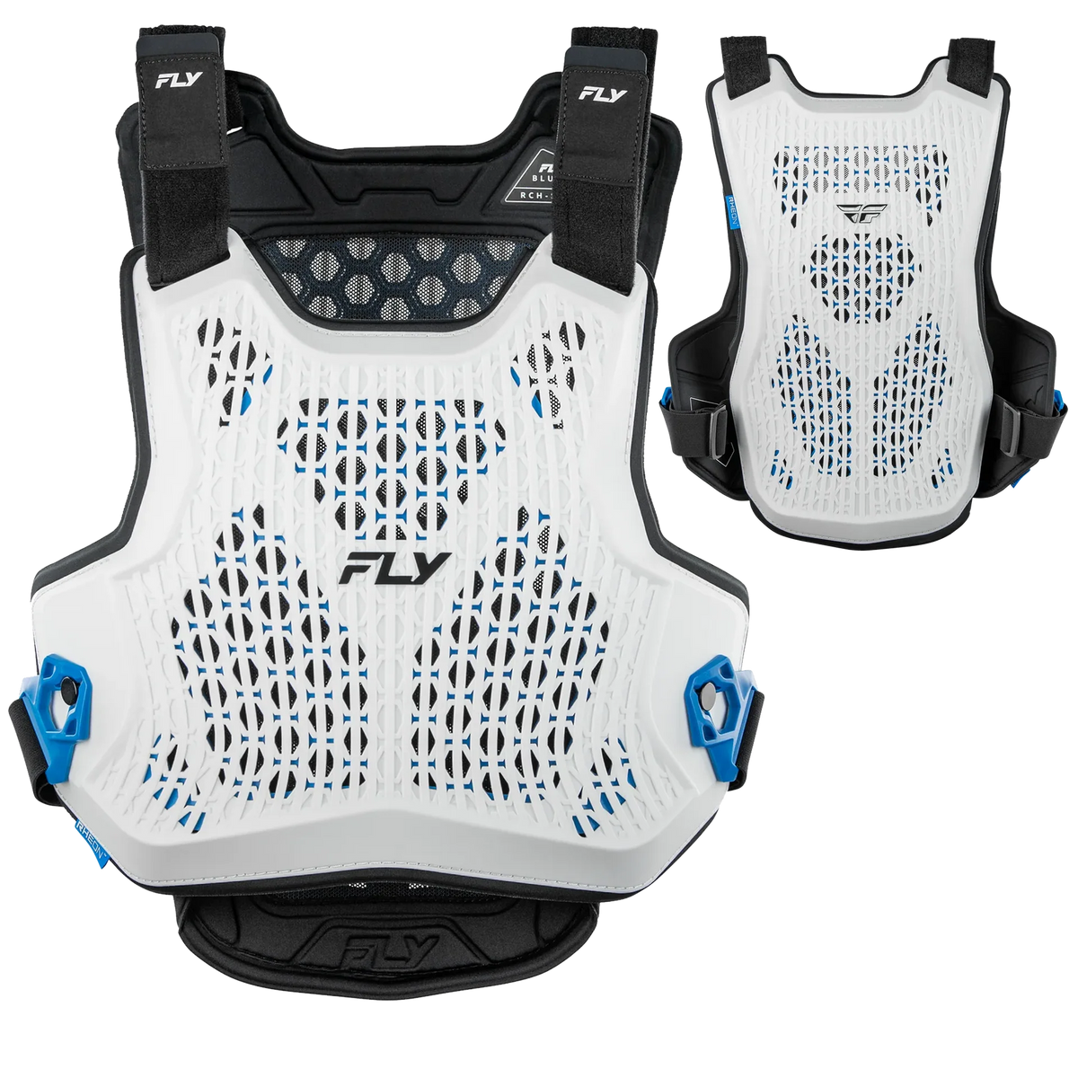 FLY Racing Blueprint RCH-1 MX Chest Protector CE1 (White)