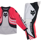 FOX Racing Kids 180 DRAFT MX Kit Deal (White/Pink/Black)