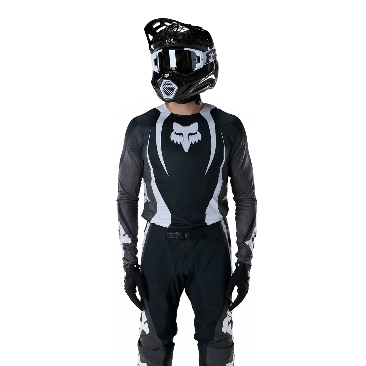 FOX Racing FlexAir Thorn MX Jersey (Black/White)