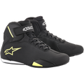Alpinestars Sektor Motorcycle Riding Shoes (Black/Yellow Fluo)