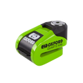 Oxford Quartz XA6 Alarm Disc Lock 6mm Pin (Green)