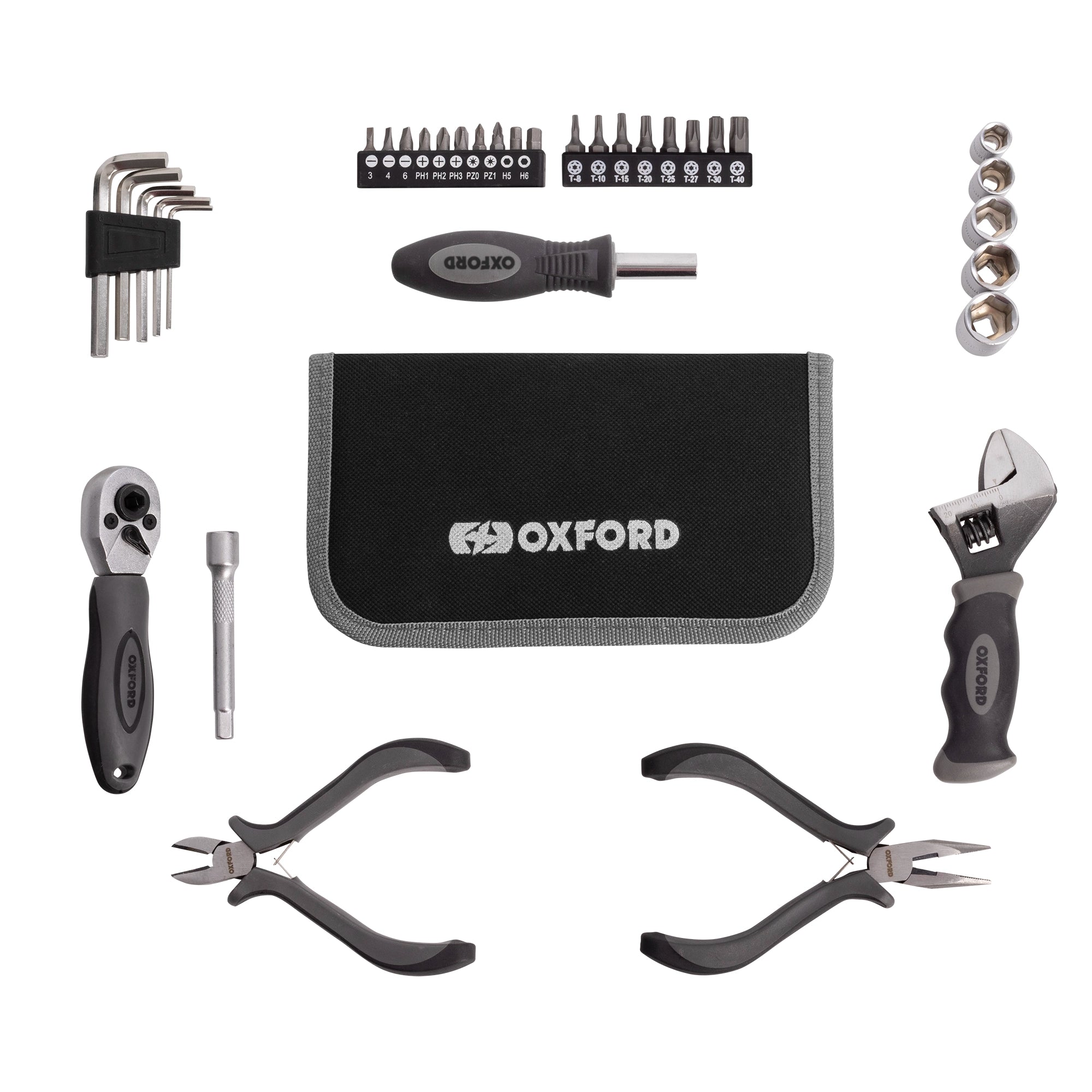 Oxford Tools - Tool Kit Pro - 27 Piece Set (OX770V2)