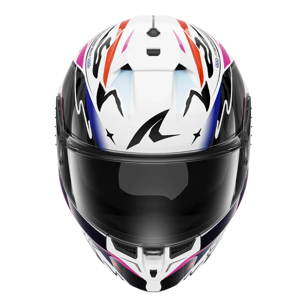 Shark Skwal Cup Speed-Fancy Helmet (White/Black/Orange)