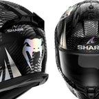 Shark D-Skwal 3 VENUM Helmet (Black/Chrome/Anthracite)