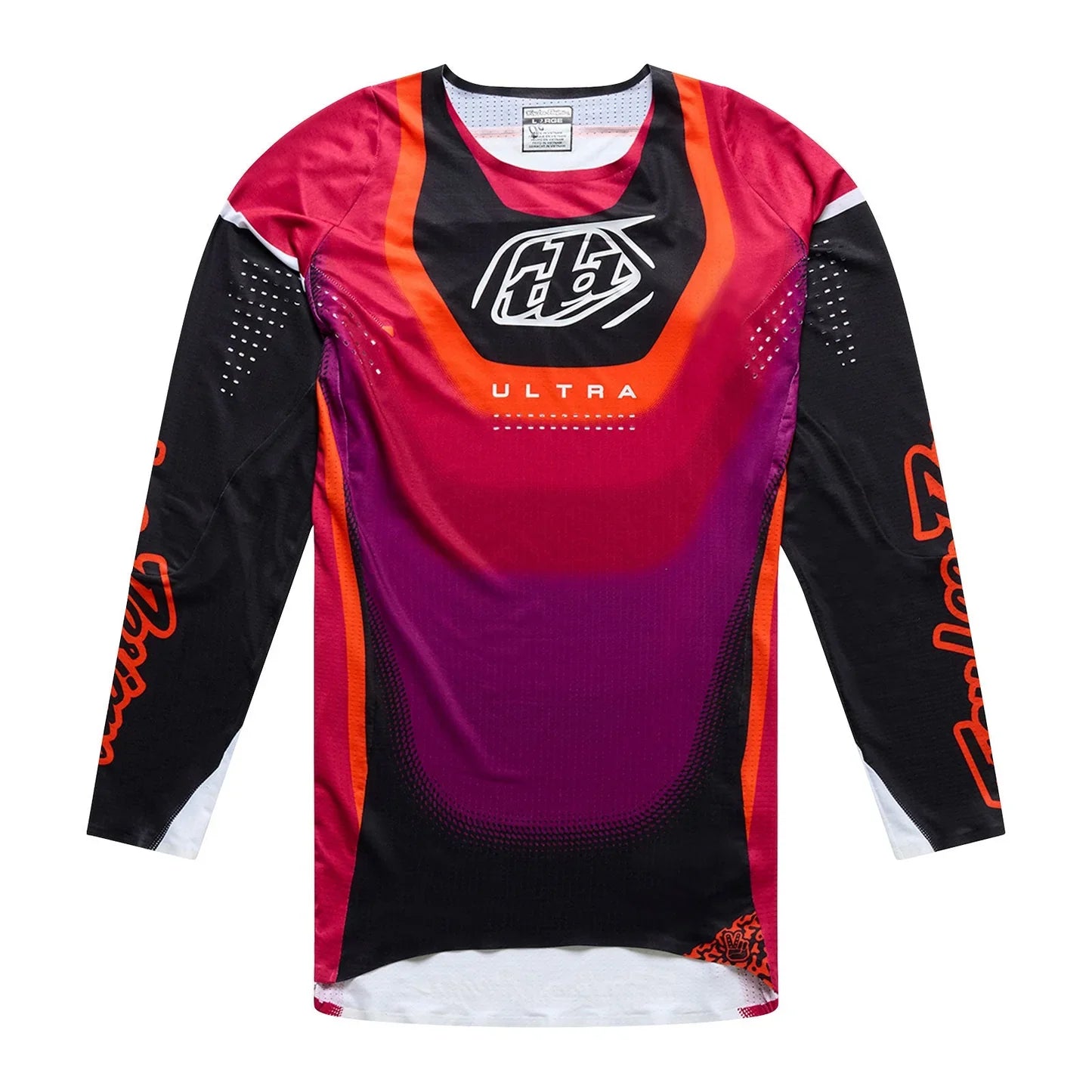 Troy Lee Designs SE ULTRA VISION MX | SX Jersey & Pant Kit Deal (Black / Fuchsia)