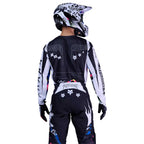 FOX Racing 180 IMAGE COSMO MX Jersey & Pant Kit Deal (White/Black)